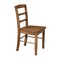 International Concepts Set of 2 Madrid Ladderback Chairs, Pecan C59-2P - alternate 5